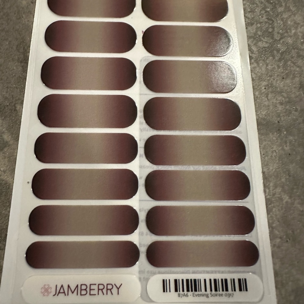 NTW Jamberry Nail Wraps Evening Soirée
